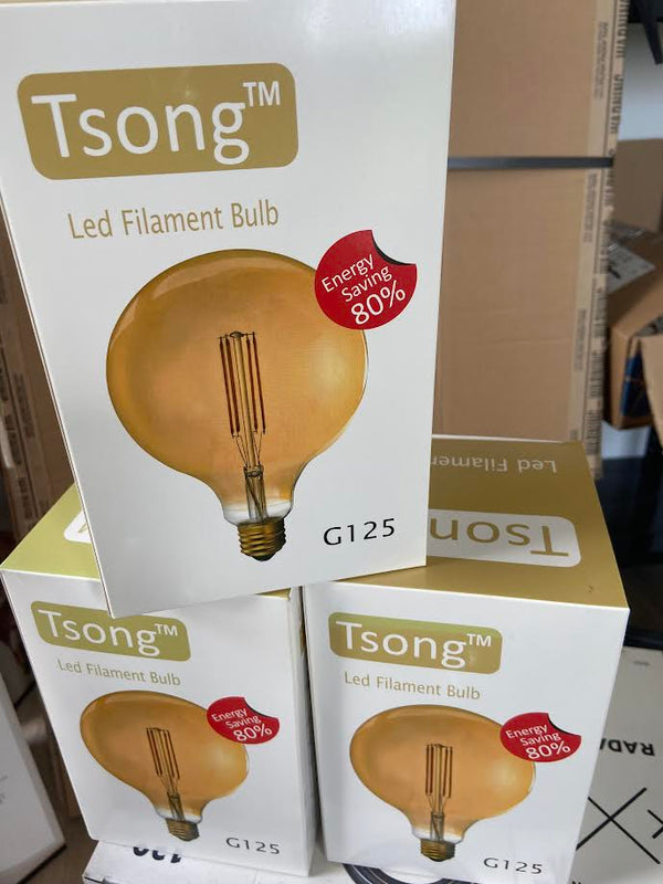 LAMP E27 4W 2200K G125 per 3 stuks koopje