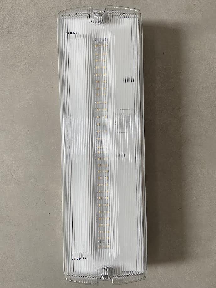 LED Portiek Armatuur 4W 4000K Doorzichtige Kap IP65 bij Proledpartners®