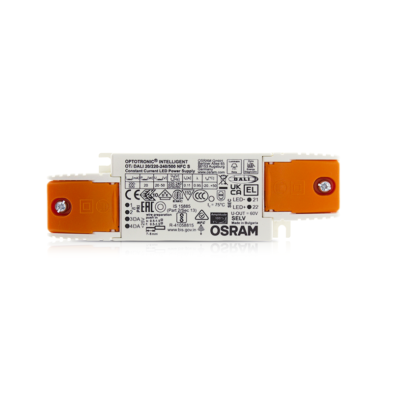 OSRAM DALI DRIVER  MAX. 20WATT  250MA/350MA/450MA/500MA