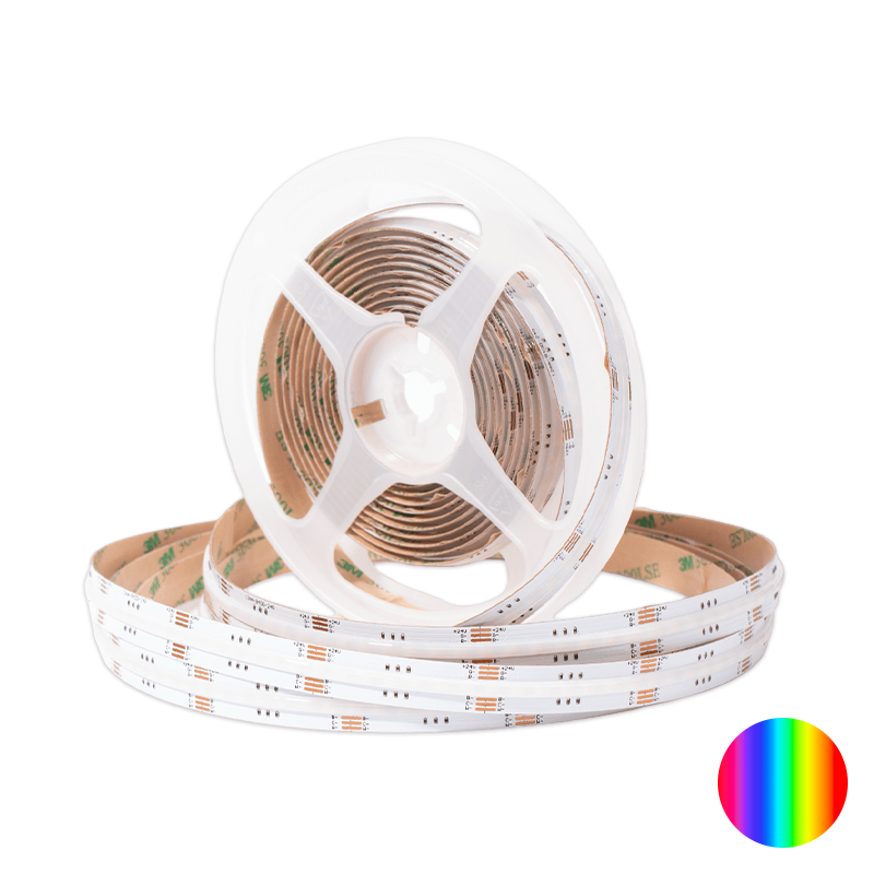 PROLEDPARTNERS®  COB LEDSTRIP  24V  IP65  5M  14W/M  RGB