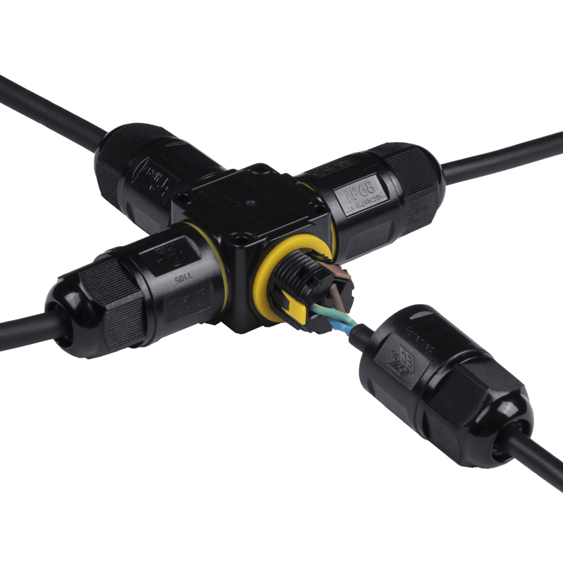 PROLEDPARTNERS 3 PIN  X QUICK CONNECTOR  IP68  4-11MM.