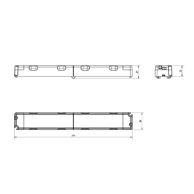 PROLEDPARTNES NOODVERLICHTING  INBOUWSPOT 1.2W WIT.