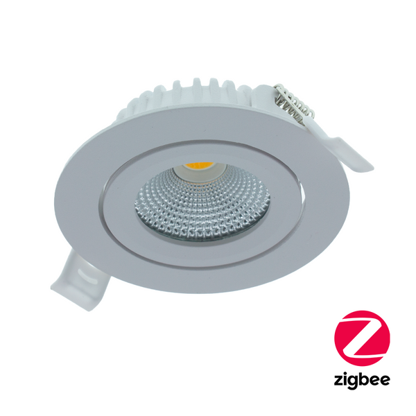 LED INBOUWSPOT   SLIM-FIT  5W  ZIGBEE3.0  RGB+CCT  WIT Proledpartners®