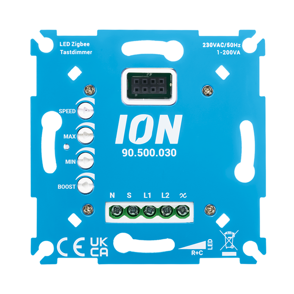 LED ZIGBEE TASTDIMMER  0.3-200 WATT  ION INDUSTRIES  90.500.030