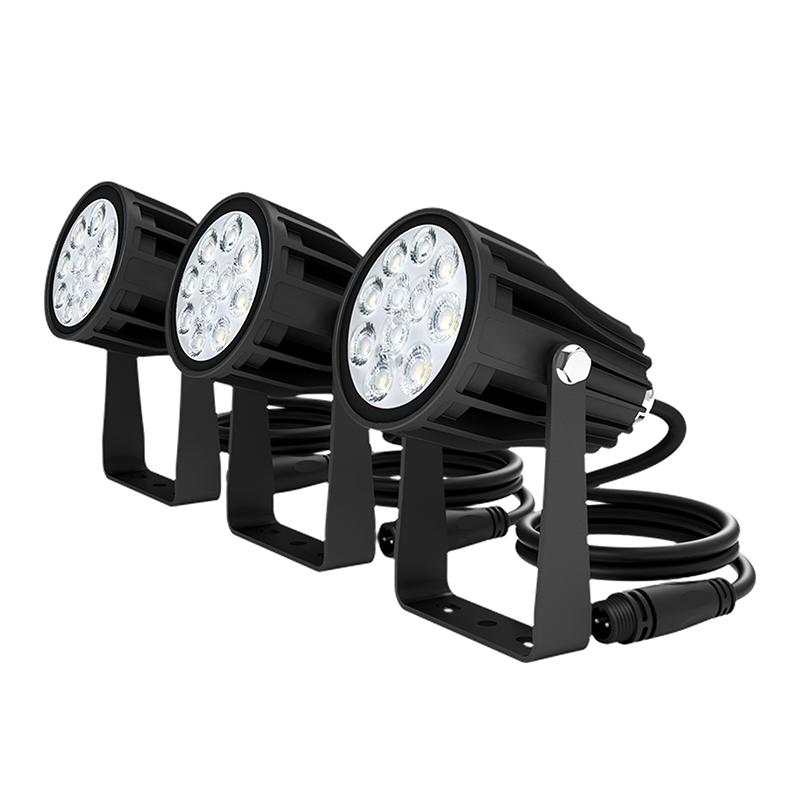 MI-LIGHT 6 WATT RGB+CCT 24 VOLT TUIN VERLICHTING SET.