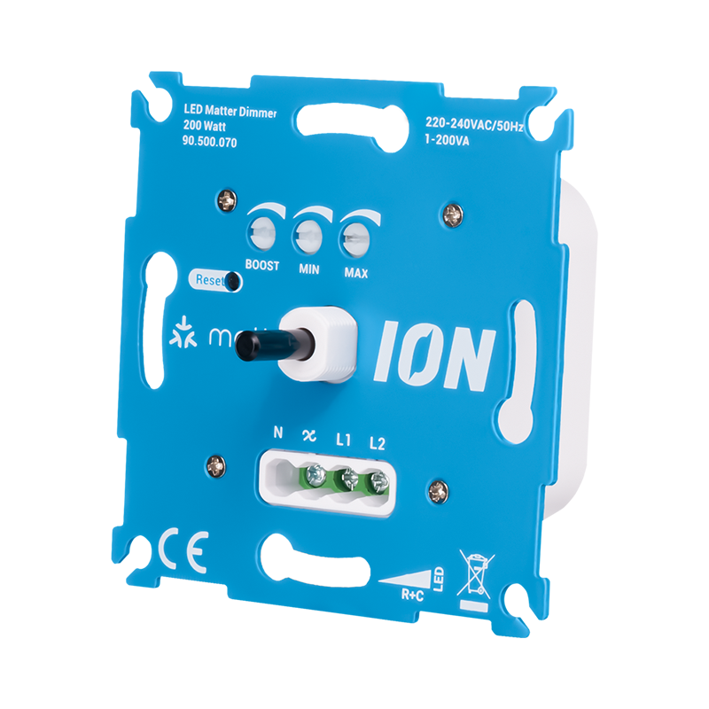 MATTER TRIAC LED DIMMER  0.3-200 Watt  ION INDUSTRIES