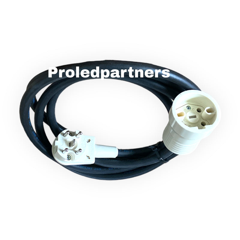 PROLEDPARTNERS ® Professionele PERILEX - KOPPELSNOER -Kabel 5x2,5mm2 16A - 5 meter