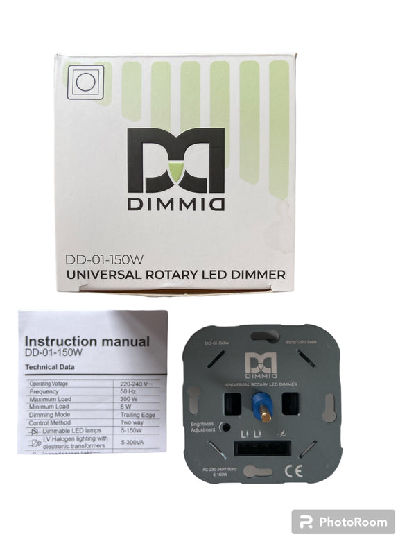 dimid Universele Druk/Roterende LED Dimmer