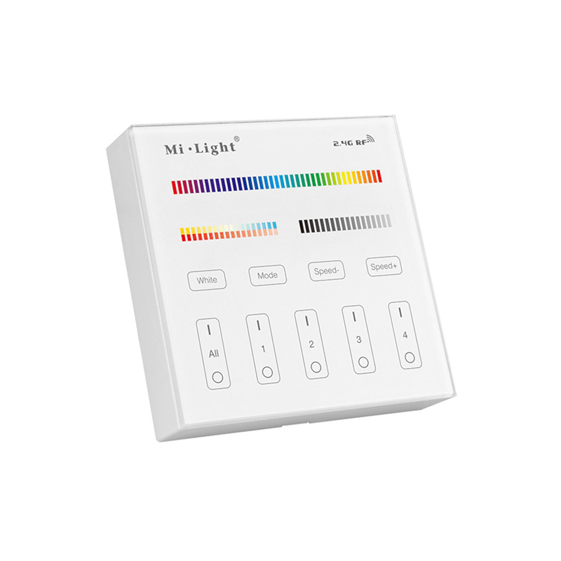 MI-LIGHT AFSTANDSBEDIENING 4 GROEPEN RGB+CCT