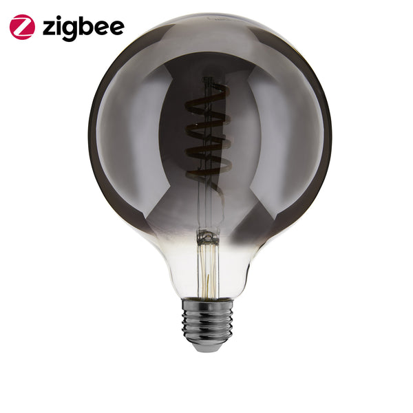 ED-10034  ZIGBEE LED E27 FILAMENT  DIMBAAR  G125  SMOKEY  2000-4000K