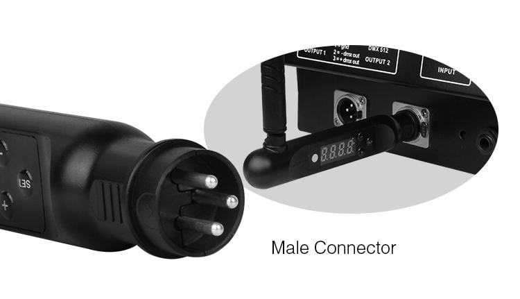 MI-LIGHT DMX512  LED TRANSMITTER