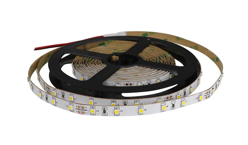 PROLEDPARTNERS® LEDSTRIP  IP22  24V  3528/60  5 METER  8MM  3000K