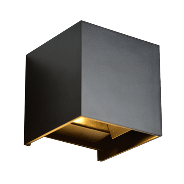 PROLEDPARTNERS ®LED CUBE  2X3W DIM ZWART