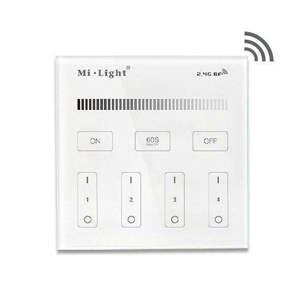 MI-LIGHT 4-Zone Single Color Touch Panel PL-ST-B100