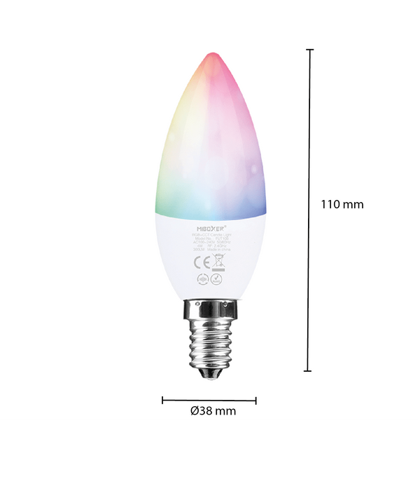 MI-LIGHT LED LAMP E14 4W RGB+CCT  €12.25 incl btw