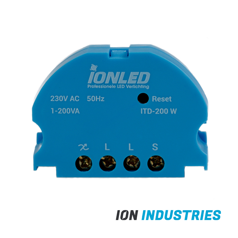 TOUCH LED DIMMER | 0.3-200 WATT | ION INDUSTRIES  €29.95 incl btw