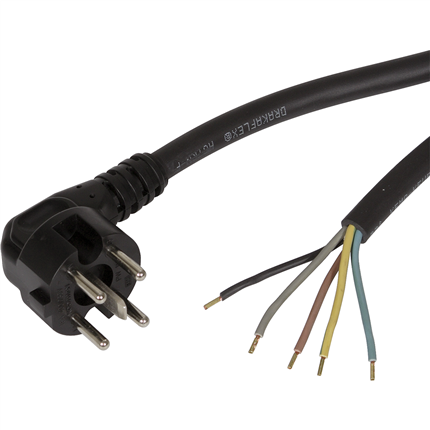 Perilex Kabel 5x1,5mm 2 meter - Topkwaliteit & Veiligheid. Type: H07 RN-F (neopreen).  ACTIE NU incl. btw € 9.95