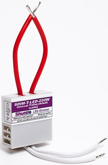 SHUTTLE Dimmodule voor halogeen en LED-lampen 250W TIP!